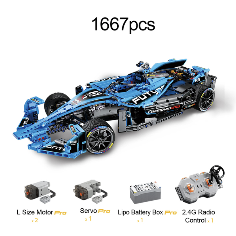 Cada C64004 1667PCS 1:8 City Drift Racing Car Model Building Blocks Technical Super Sports Remote Control Vehicle Bricks Toys ship from China.