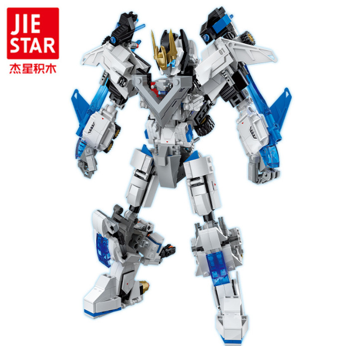 JieStar 69000 MOC Creator Super Deformed Robots 901pcs building blocks toys from China.