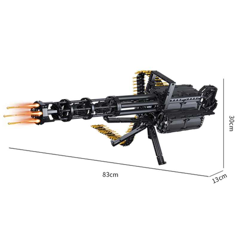 QZL 86001 MOC Idea Military Gating Gun building blocks 1422pcs bricks toys from China.