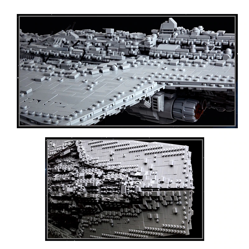 LEGO MOC Mould King 13134 Executor Class Star Dreadnought Star War ...