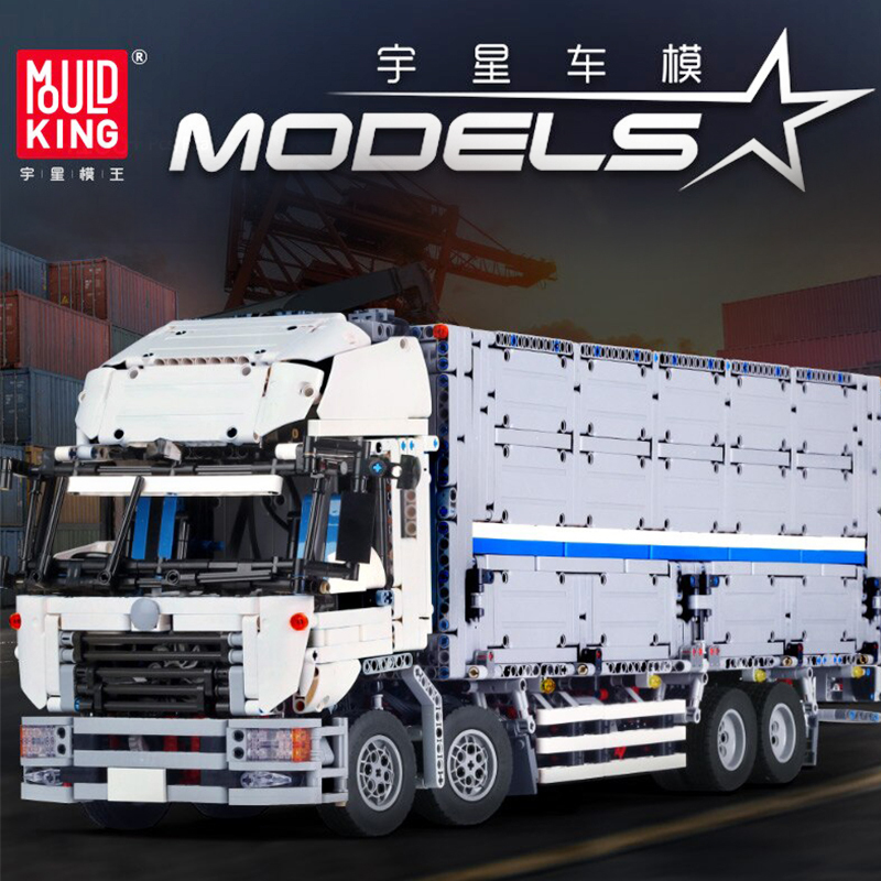 Mould King 13139 MOC Technical Wing Body Truck Car Model Building Blocks 4166pcs Bricks Children Toys ship from China.