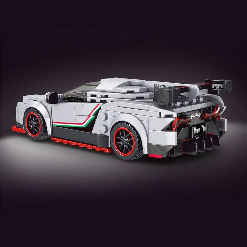 Mould King 27007 Lamborghin i Veneno Racers Speed Mini MOC Super Car 398pcs Ship from China