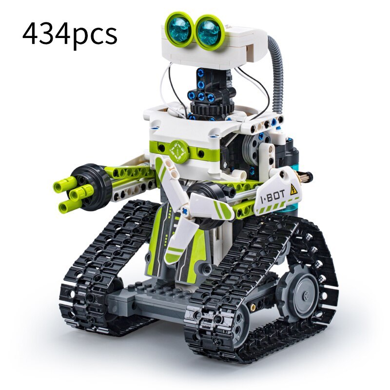 CaDa  C83001 Moc Technical Remote Control Robot Model Building Blocks 434pcs with Motor I.BOT programming robot ship from China.