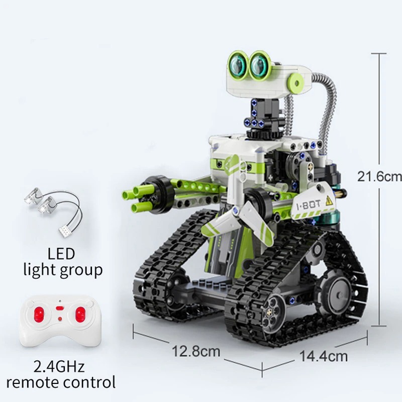 CaDa  C83001 Moc Technical Remote Control Robot Model Building Blocks 434pcs with Motor I.BOT programming robot ship from China.