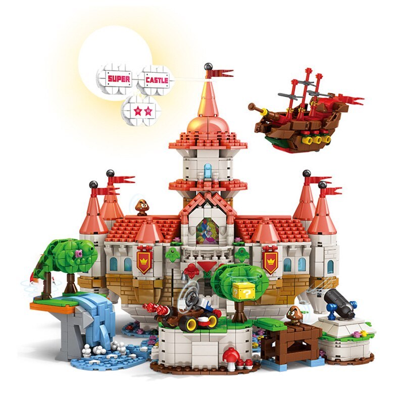 LQS 67601 MOC Movie & Game Super Mario Building Blocks 2614pcs Bricks Toys Ship From Europe 3-7 Days Delivery