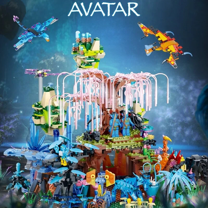 CL1199 Ideas Avatar Diy Avatar The Illuminated World Of  Fictional Universe Building Blocks 2878PCS Bricks Toys Ship From Europe 3-7 Days Delivery