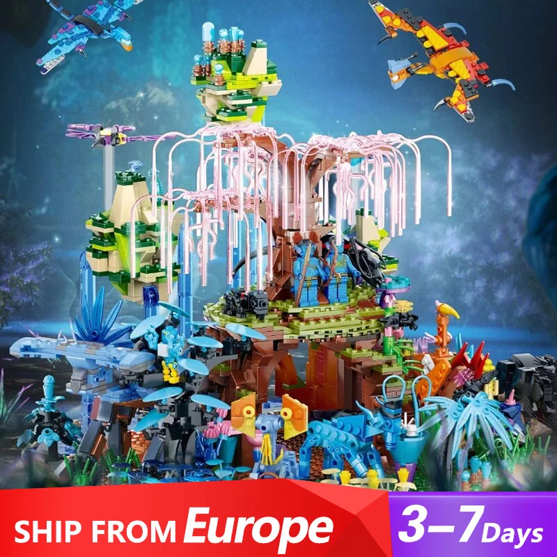 CL1199 Ideas Avatar Diy Avatar The Illuminated World Of  Fictional Universe Building Blocks 2878PCS Bricks Toys Ship From Europe 3-7 Days Delivery