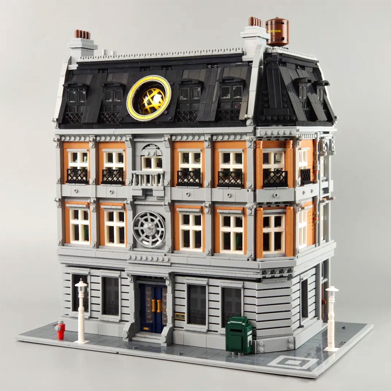 Panlos 613001 MOC Super Heros Doctor Strange's Sanctum Sanctorum 6564pcs Building Blocks From Europe Delivery