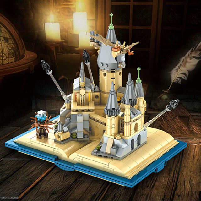MJI 13010 MOC Idea Magic Castle Book Building Blocks 727pcs toys bricks from China.