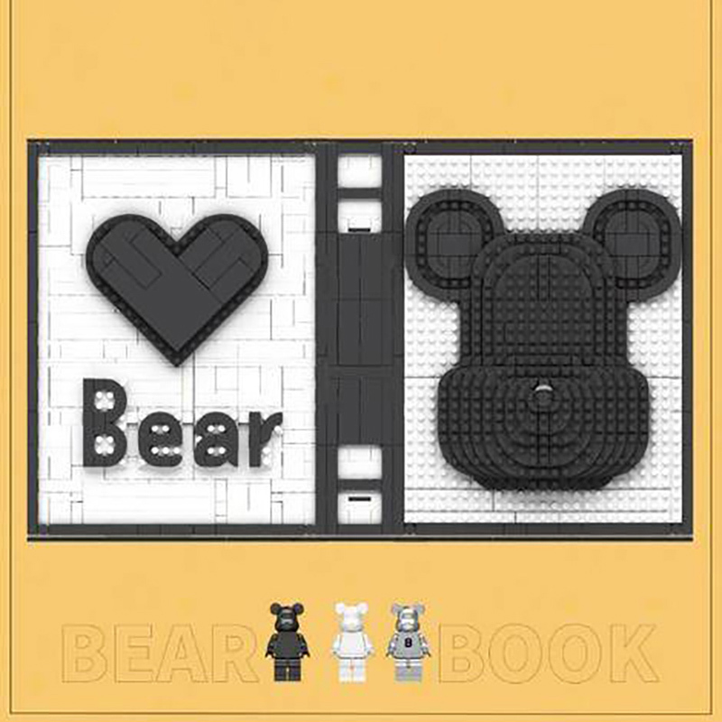 LQS 6301 MOC Idea collective edition bear book building blocks 2622pcs bricks toys from China