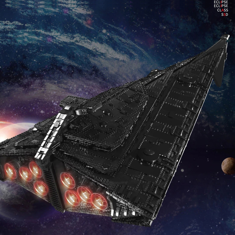 Mould king 21004 Movie Star Wars Eclipse-Class Dreadnought building blocks 10368pcs Ship from Europe 3-7 Days Delivery