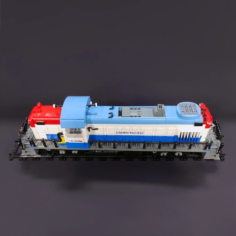 JIESTAR 59006 GE Dash 8-40c Doomsday The Train Building Blocks 2399pcs Bricks Toys Model Ship From China