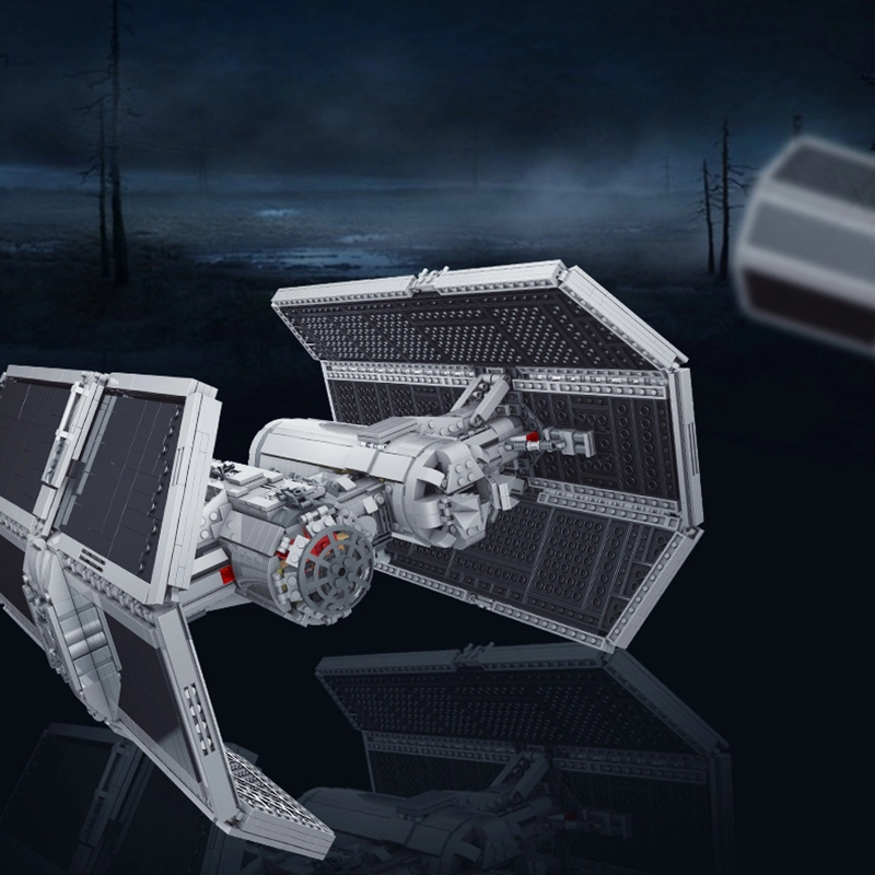 Mould King 21048 Movie Technical Star Wars No.T1 Fighter Tie Bomber Building Blocks 3616pcs bricks Toys Ship from China.