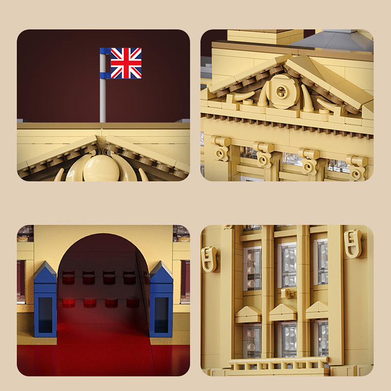 CaDa C61501 MOC City Street Series UK BUCKINGHAM PALACE Building Blocks 5604pcs bricks toys from China.