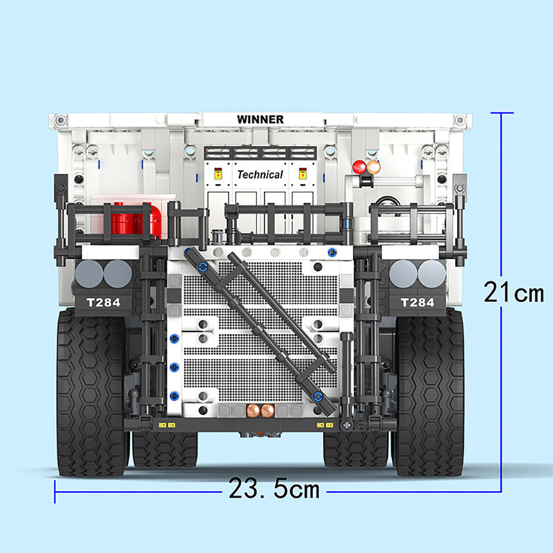 "Winner" 7120 Technic Mining Truck Building Blocks 1383pcs Bricks Toys ship from Europe.