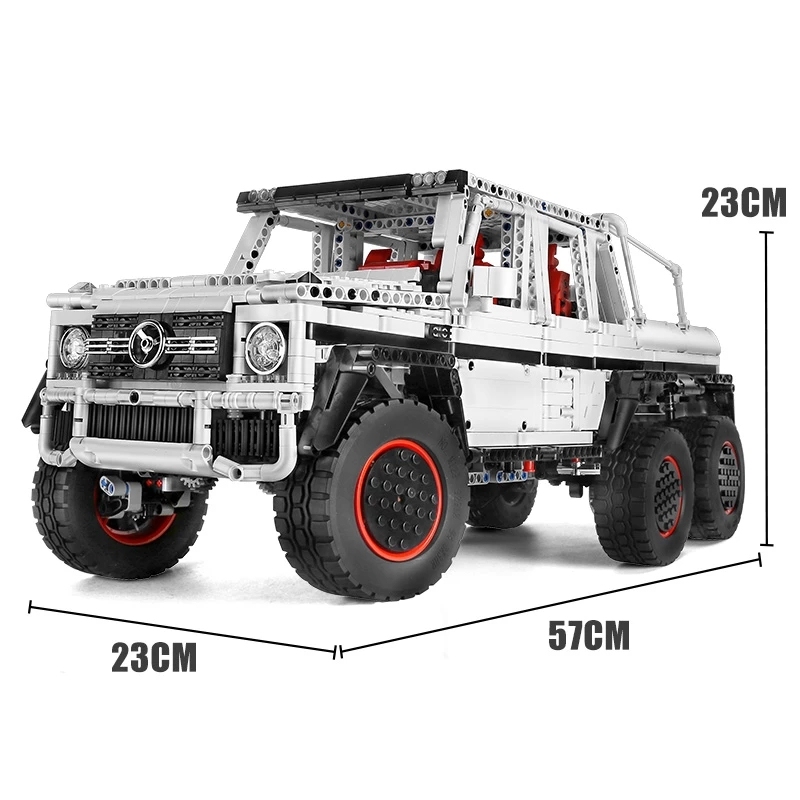 Mould King 13061 High-Tech Series "Mercedes-Benz" G63 6x6 1:10 Ship to Europe 3-7 Days Delivery