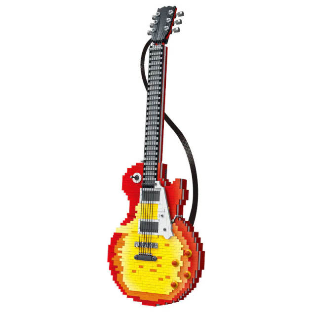 Mork 031010 Ideas Series Flame Guitar Building Blocks 2502pcs Bricks Toys Model Sets from China