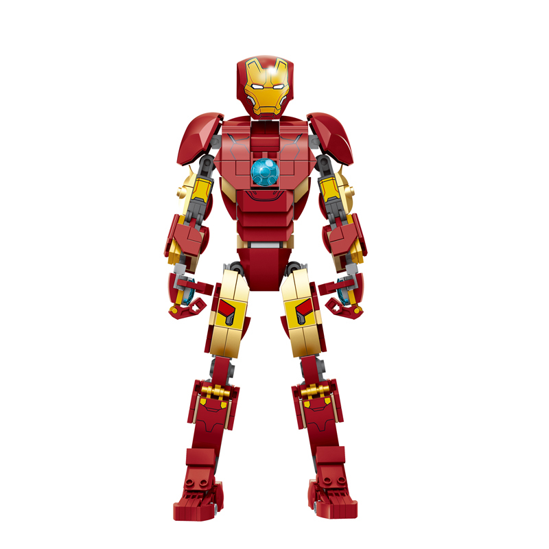 ZIMO 2012 MOC Movie Super Heros Marvel Iron Man Figure Mark 43 Building Blocks with 389pcs bricks Toys Ship from China.