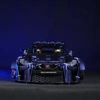 K-Box 10221 Technic Moc GT-R 1:10 Car Model static version Building Blocks 2389pcs Bricks Toys From China.