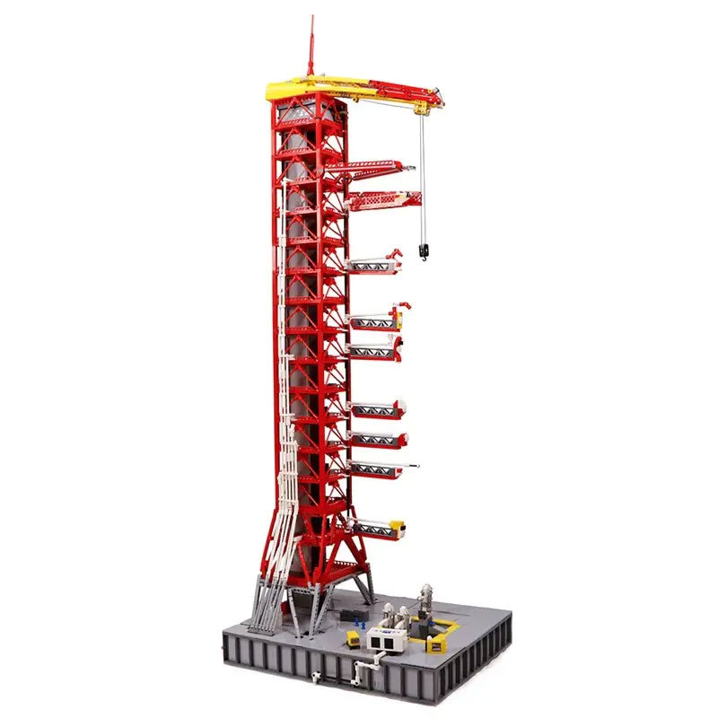 Mork 031003 Creator Expert Apollo Saturn V Launch Umbilical Tower Building Blocks 3561pcs Bricks Toys Model Ship From China
