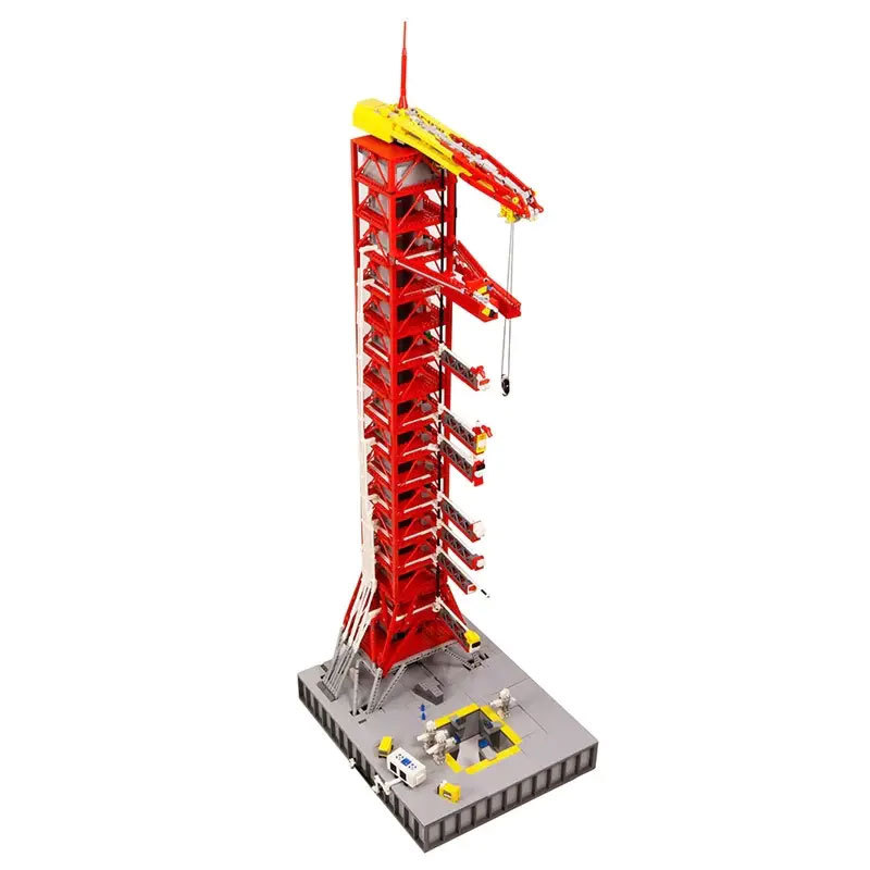 Mork 031003 Creator Expert Apollo Saturn V Launch Umbilical Tower Building Blocks 3561pcs Bricks Toys Model Ship From China