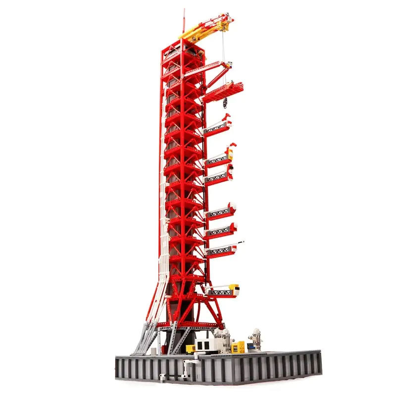 Mork 031003 Creator Expert Apollo Saturn V Launch Umbilical Tower Building Blocks 3561pcs Bricks Toys Model Ship From China