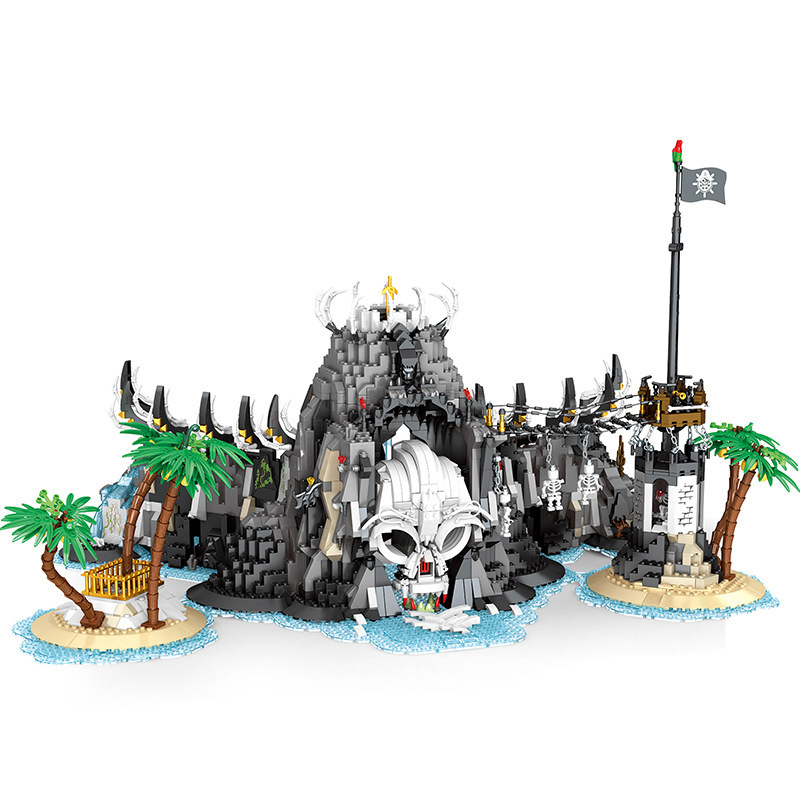 Reobrix 66012 MOC Idea The Pirate Bay Ship Building Blokcs 2960pcs bricks Toys from China