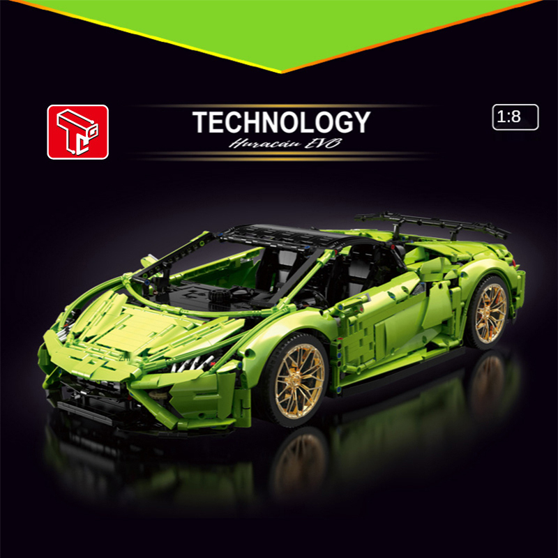 TaiGaoLe T5003 Technic ‘Lamborghini’ Huracan Evo ‘Spyder’ building blocks 3558pcs bricks Toys For Gift ship from China.