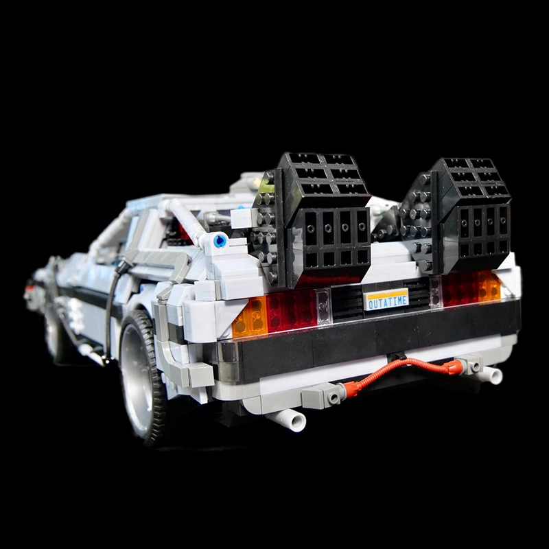 JIESTAR 92004 Expert High-tech Return To The Future Racing Car Moc 2716pcs Bricks Technical Model Building Blocks Toys ship from China.