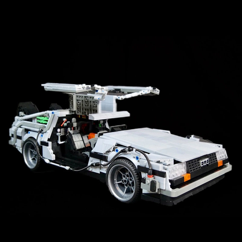 JIESTAR 92004 Expert High-tech Return To The Future Racing Car Moc 2716pcs Bricks Technical Model Building Blocks Toys ship from China.