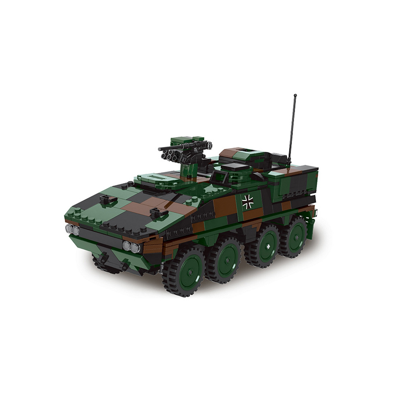 XINGBAO 06043 Moca Military GTK Boxer Bundeswehr Model Building Blocks 808pcs Bricks Toys From China