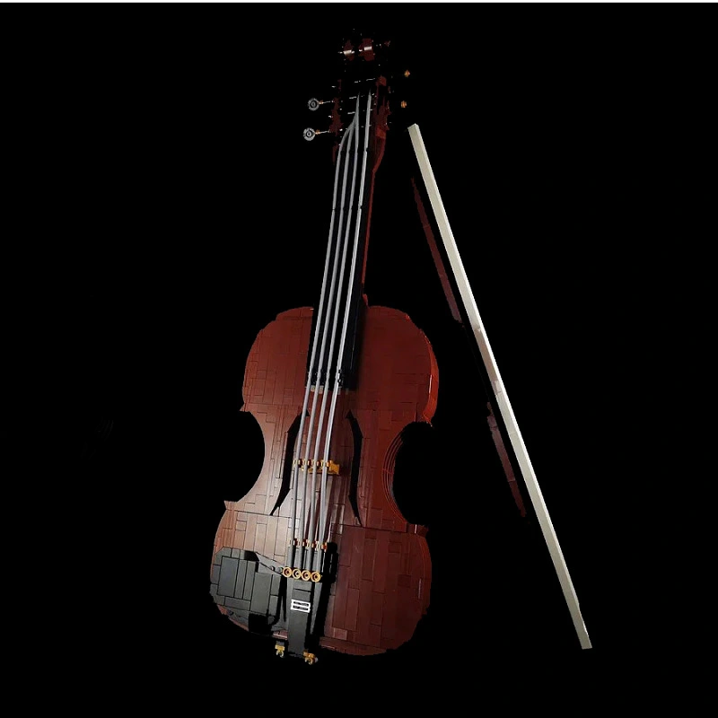 KBox 10224 Moc Idea Musical Instruments Violin Building Blocks 1840pcs Bricks Toys From China