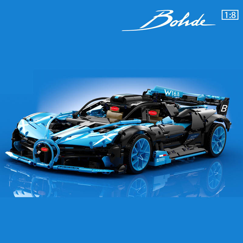 K-box 10211B Moc Technic Bolide Sports Car static version Building Blocks 3558pcs Bricks Toys from Europe Delivery.