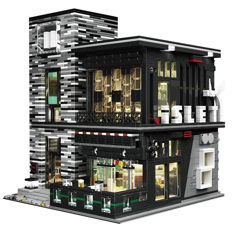 Mould King 16042 Modular Buildings LEGO Pub & restaurant Modular 'ISLET' Building Blocks 3980PCS Bricks From Europe.