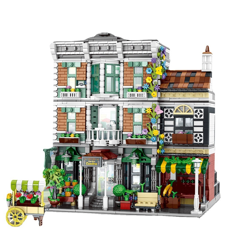 UrGe 10200 Modular Buildings BRICKS & BLOOMS - Modular Garden Centre ...