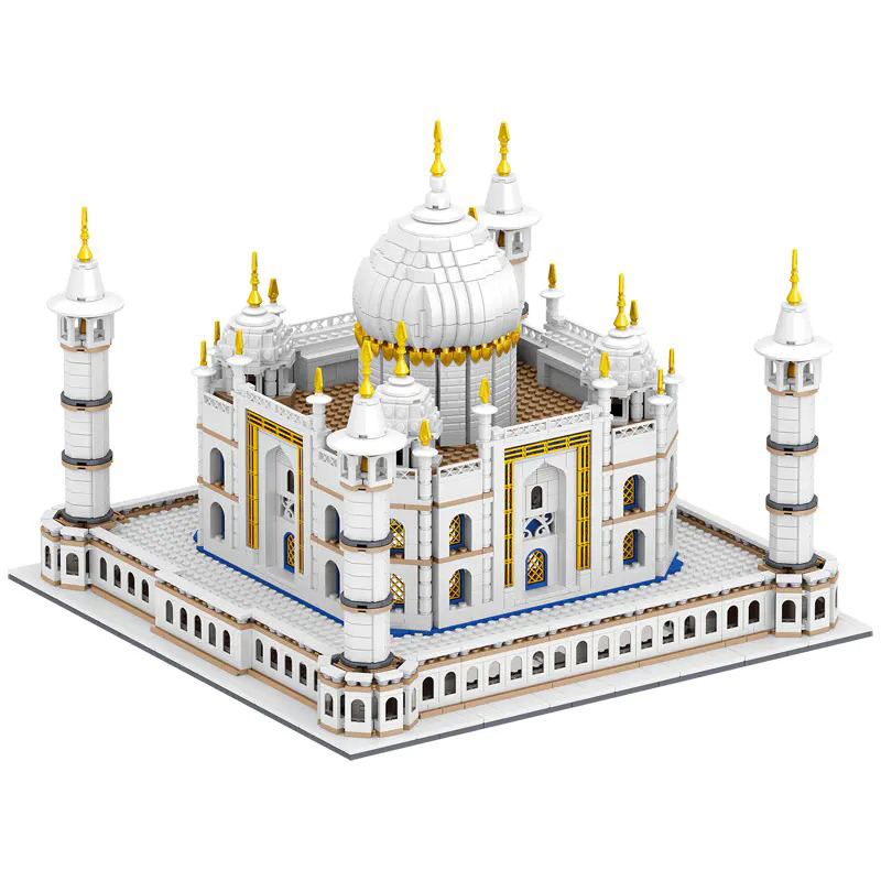 ZHEGAO QL00858 Moc Buildings Creator Mini Bricks The taj mahal Building Blocks 3525pcs Bricks From China.