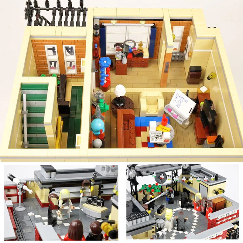 UG10189 Moc Creator Modular Buildings Central Perk Big Bang "Theory "modular Building Blocks(No Light)From Europe 3-7 Days Delivery