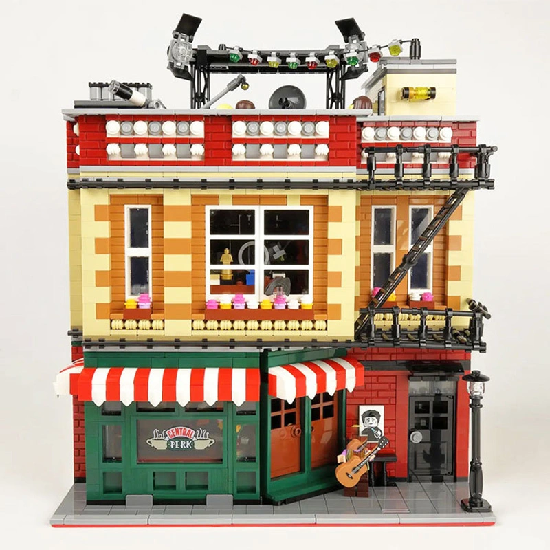 UG10189 Moc Creator Modular Buildings Central Perk Big Bang "Theory "modular Building Blocks(No Light)From Europe 3-7 Days Delivery