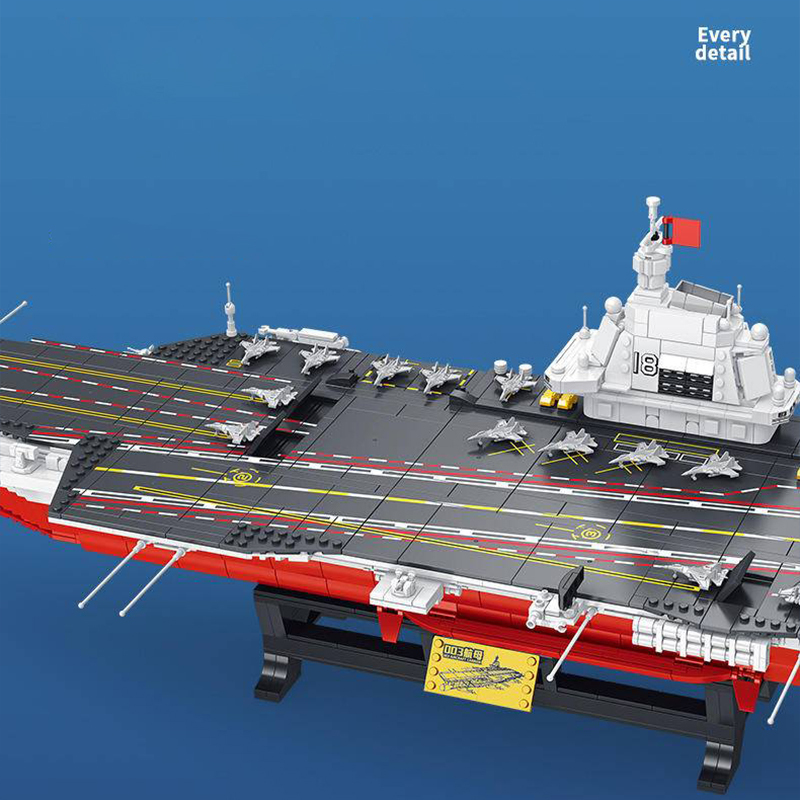 PANLOS 688014 MOC Military 003 Aircraft Carrier Building Blocks 3126pcs Bricks Toys From China.