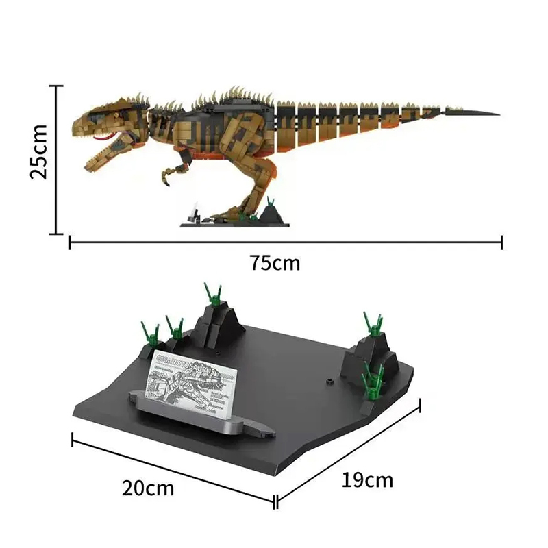 Forange Block FC6209 Creator Expert Giganotosaurus Building Blocks 1872pcs Bricks Toys From China.