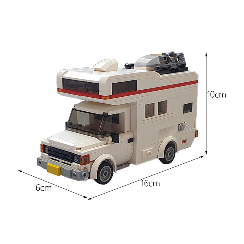 BuildMoc C6810 MOC “Camper” Van Adult Boy Gift Camping Car Model Building Block Set From China（PDF manual）