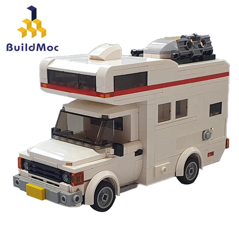 BuildMoc C6810 MOC “Camper” Van Adult Boy Gift Camping Car Model Building Block Set From China（PDF manual）