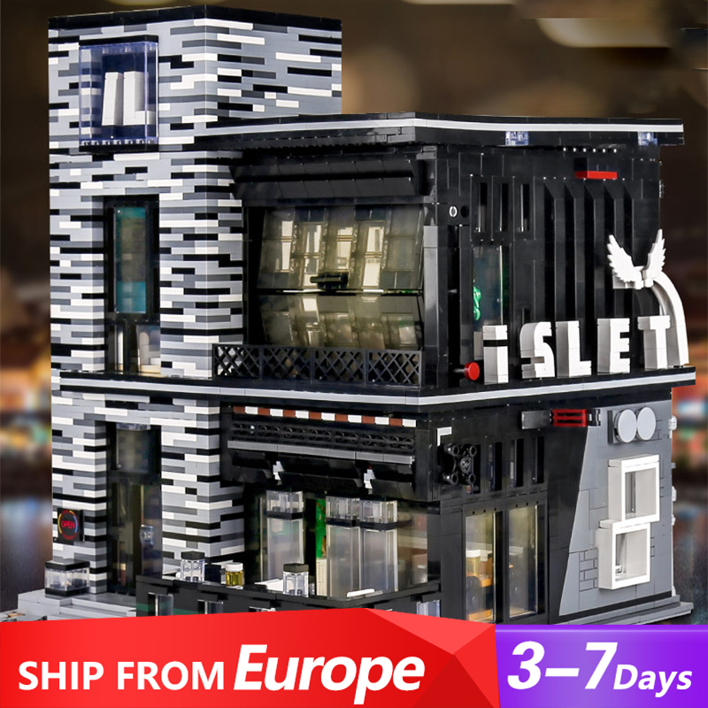 Mould King 16042 Modular Buildings LEGO Pub & restaurant Modular 'ISLET' Building Blocks 3980PCS Bricks From Europe.