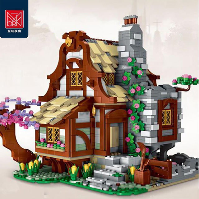 Mork 033004 Moc Medieval Farmhouse Building Blocks 2046pcs Bricks Toys From China