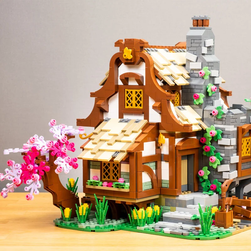 Mork 033004 Moc Medieval Farmhouse Building Blocks 2046pcs Bricks Toys From China