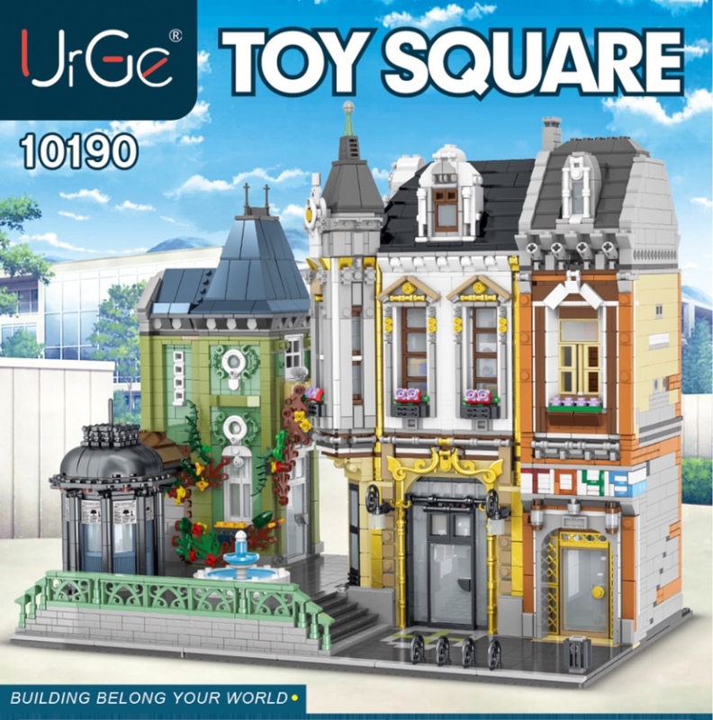 Urge UG-10190 Creator Series  Toys Store Afol Square Building Blocks 5419pcs Bricks Toys Gift From China