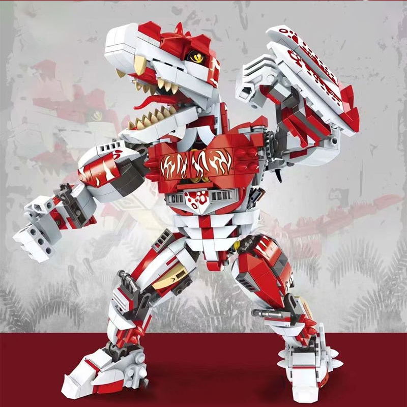 SX9082 MOC Creator 2 Model Dinosaur World Building Blocks Toys Game 749pcs Bricks From China Delivery.