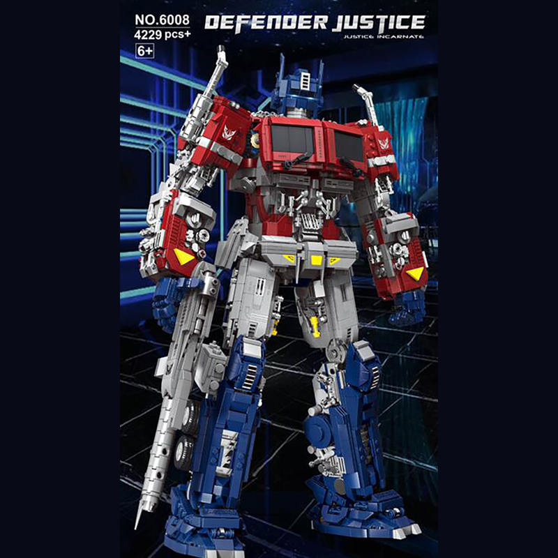 TuoLe 6008 MOC Movie & Game Optimus Prime Model Building Blocks 4229pcs Bricks Toys From China Delivery.