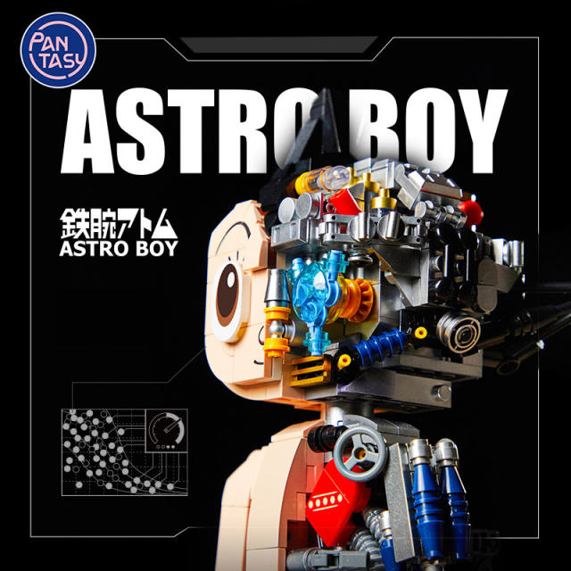 Pantasy 86203 Movie &amp; Game Bricks Astro Boy Mechanical Clear Ver Toys Building Blocks From China Delivery.