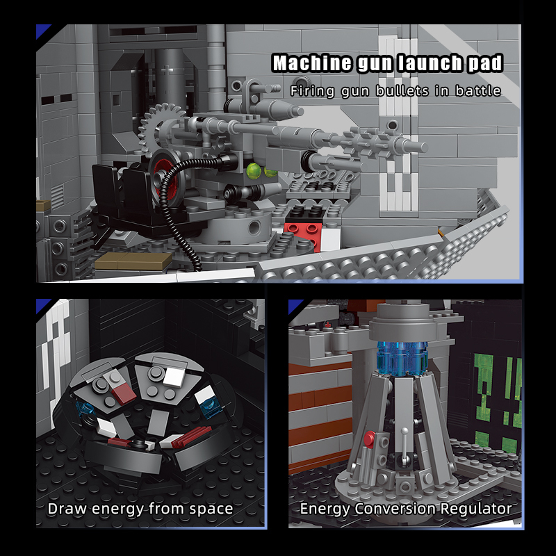 Mould King 21034 Star Wars Death Star - Playset & Statue Combo Building Blocks 7008pcs Bricks From Europe Delivery3-7 Days Delivery